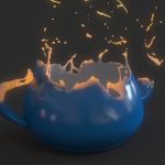 3dsMaxを使って溶解エフェクトを作成するチュートリアル！！