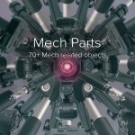 大量のメカパーツがダウンロード可能だぞ!!