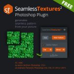 Photoshopでシームレステクスチャを1クリックで作るプラグインSeamless Textures Generator!!