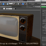 昔のテレビをモデリングするチュートリアルの紹介！！