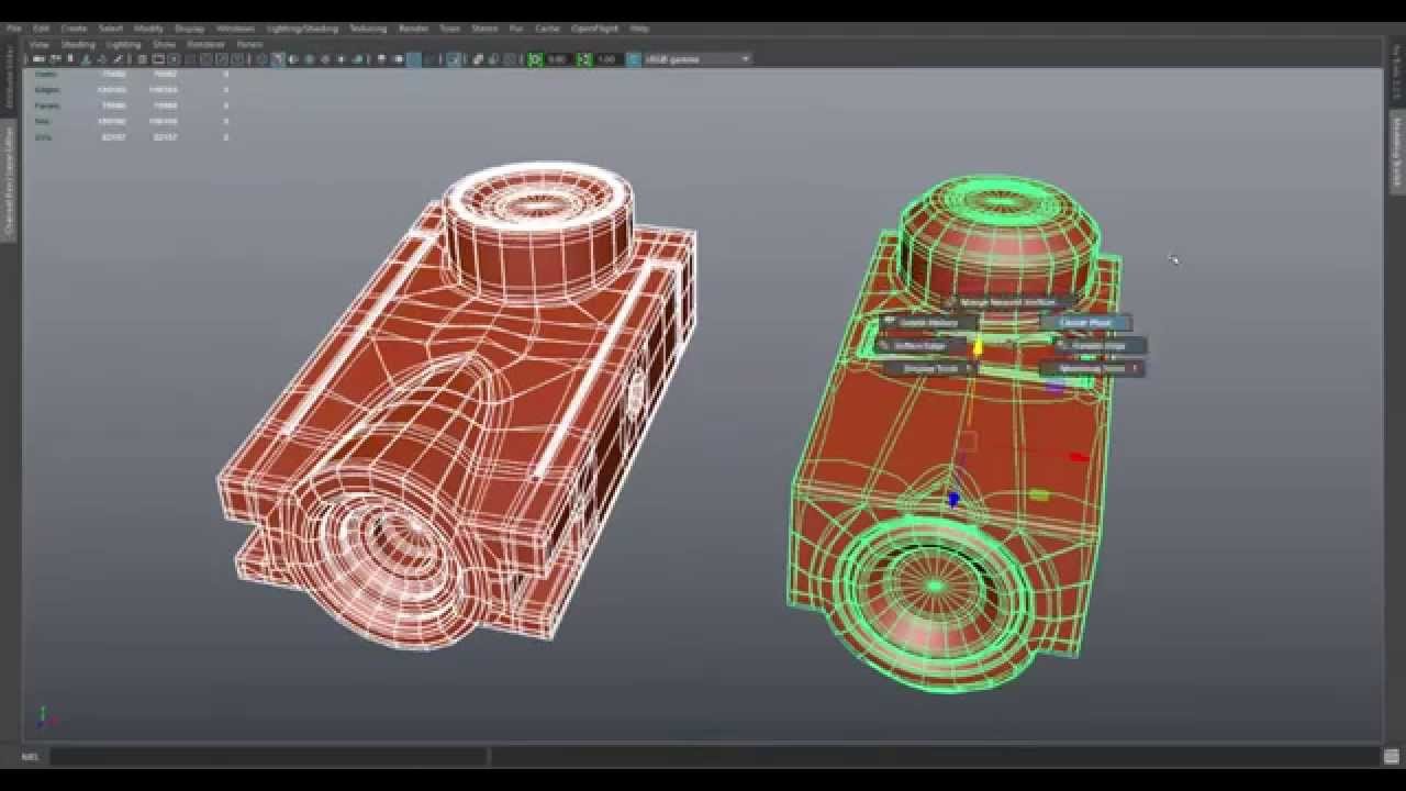 ハードサーフェスのモデリング時に参考にして欲しい動画 Cg Tips