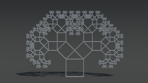 何に使うか分からないけどすごい！！mayaでフラクタル模様を作成してくれるスクリプト！！