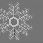mayaで雪結晶を作る！！Snowflake Generator！！
